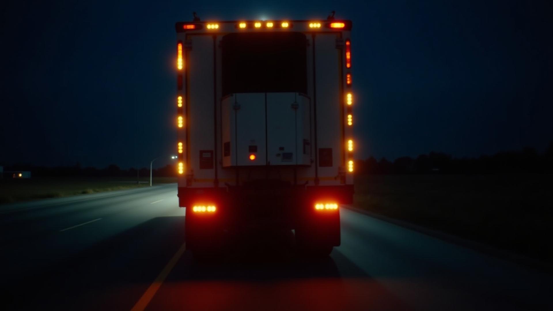 Close-up of a modern temperature control unit on a TJC Reefer trailer